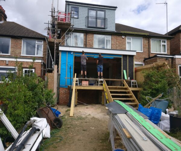 Loft conversion and extension