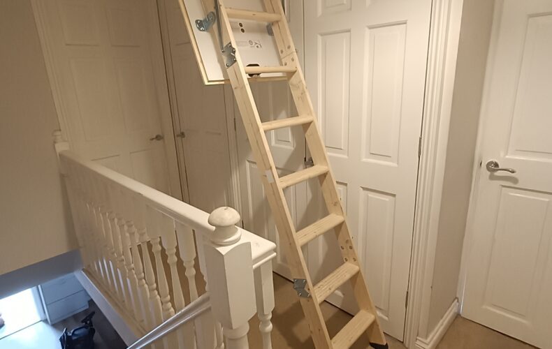 Loft ladders fitted in Ipswich