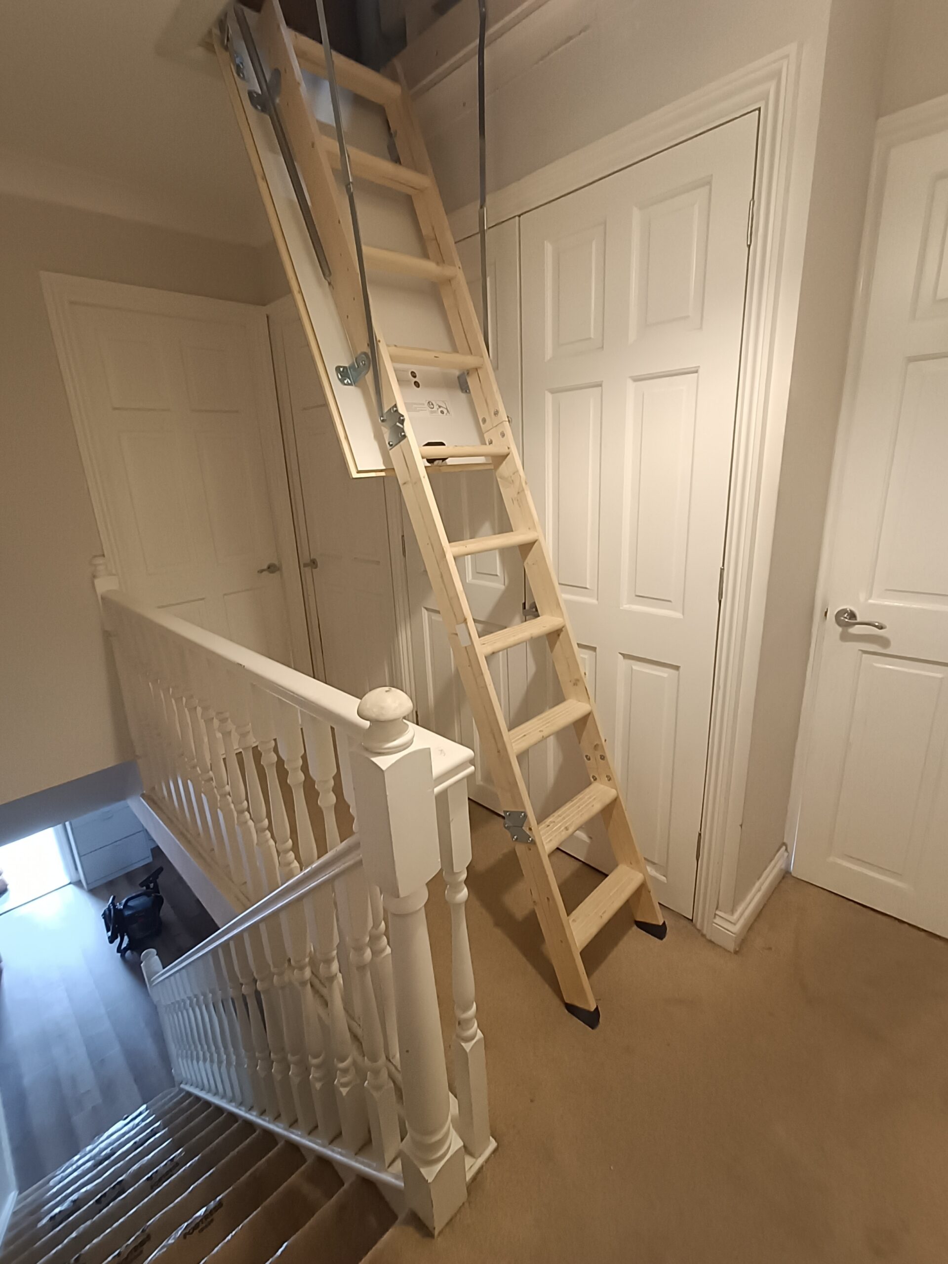 Loft ladders fitted in Ipswich
