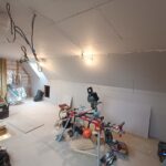 Loft being converted